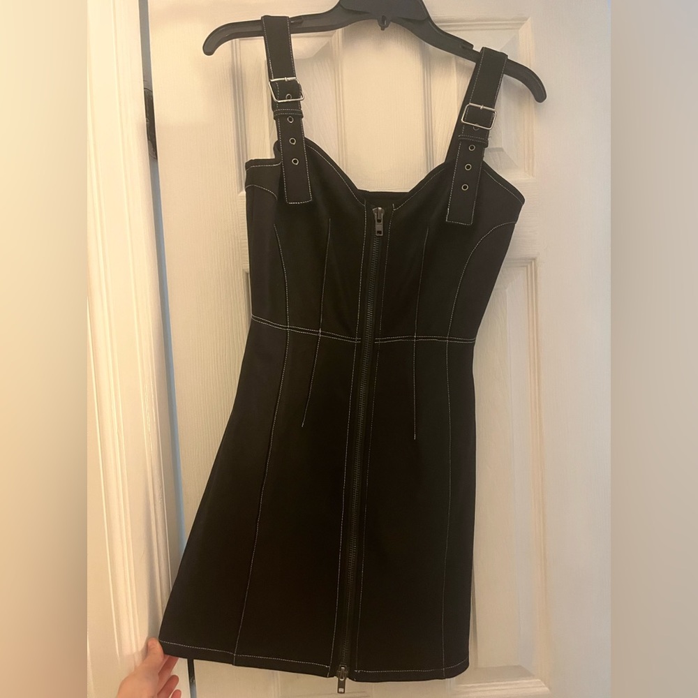 Honey Punch dress with buckle straps